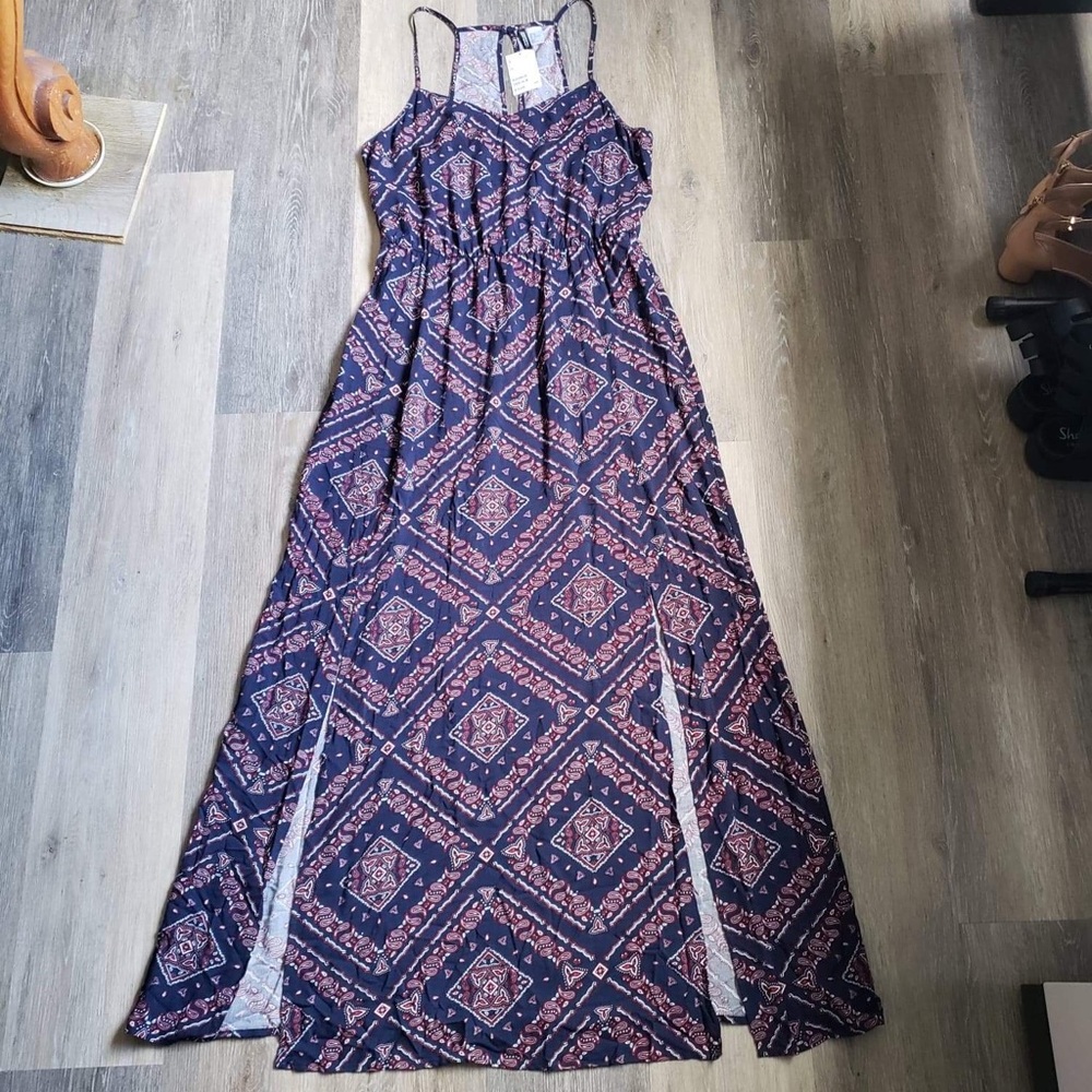 NWT H&M MAXI DRESS - Picture 1 of 10
